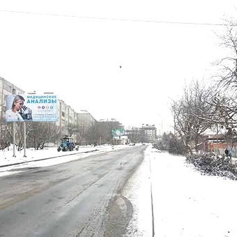 Центральная улица ст. Ессентукской (центр Предгорного района)